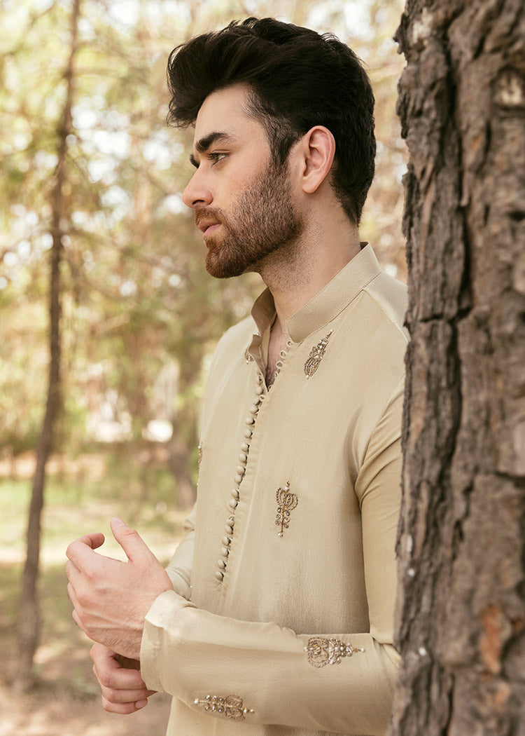 Hazelwood by Sadaf Fawad Khan — full length view | SFK Menswear