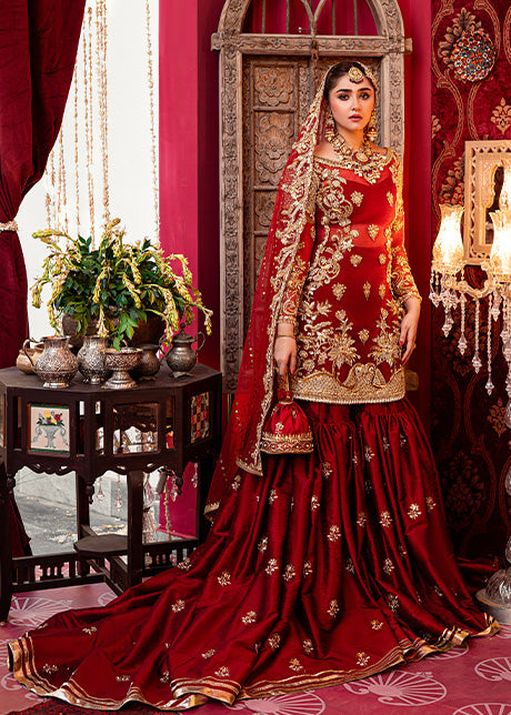 Ruby Woo by Sadaf Fawad Khan — full length view | SFK Formal