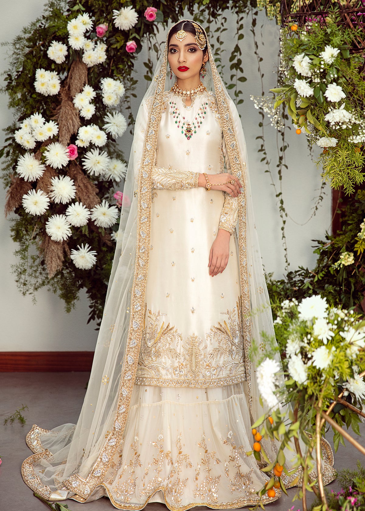 Noor-e-Jehan by Sadaf Fawad Khan — Embellished Formal Outfit | SFK Formal