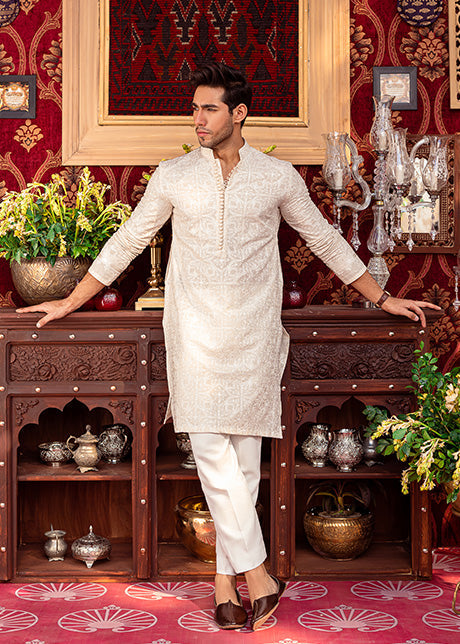 Irish Cream by Sadaf Fawad Khan | SFK Menswear
