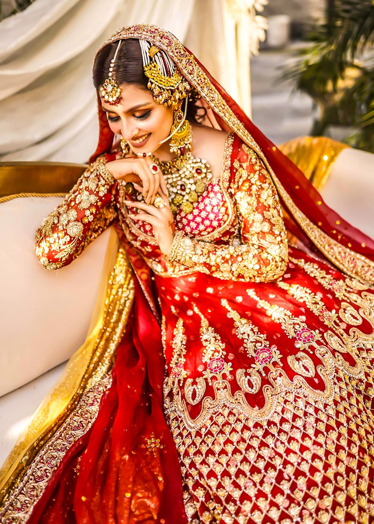 Autumn Rose by Sadaf Fawad Khan — back view | SFK Formal