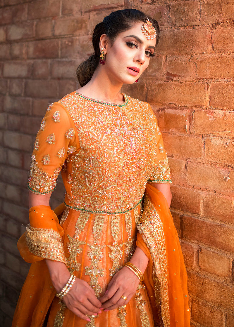 Orange Crush by Sadaf Fawad Khan — detail view | SFK Formal