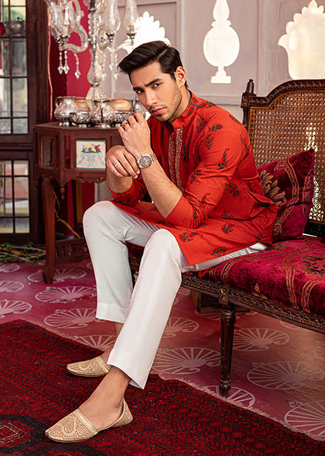 Safari Sunset by Sadaf Fawad Khan — side view | SFK Menswear