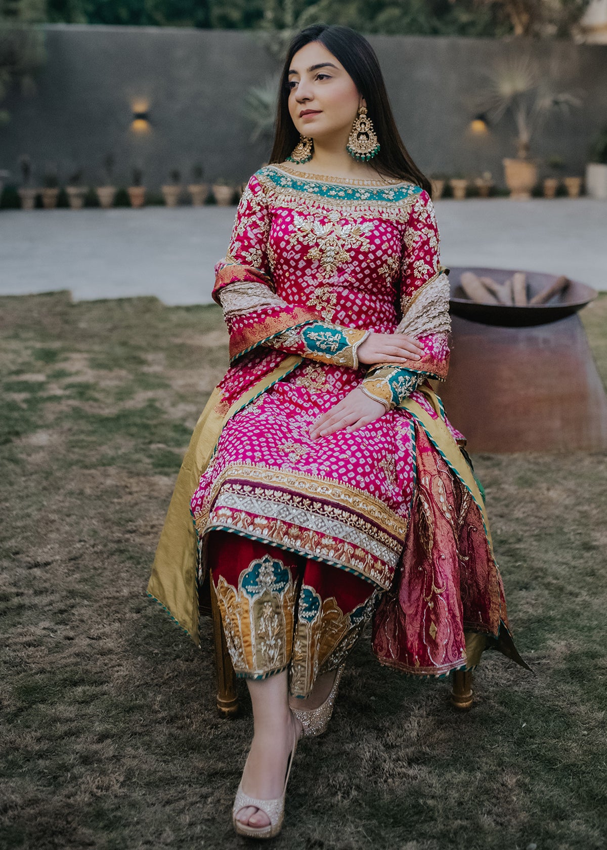 Freesia by Sadaf Fawad Khan — full length view | SFK Formal