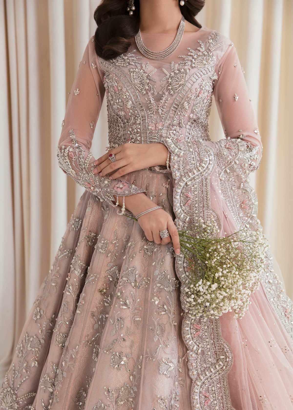 Bano by Sadaf Fawad Khan — side view | SFK Formal