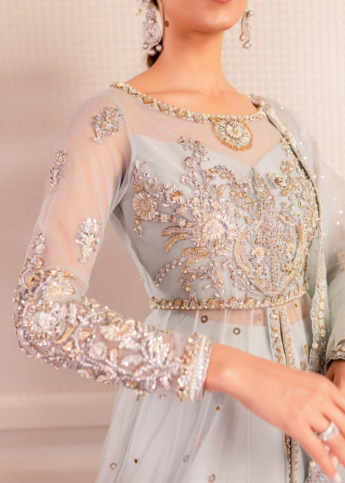 Candyfloss by Sadaf Fawad Khan — detail view | SFK Formal