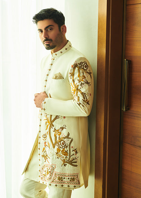 Firdous by Sadaf Fawad Khan — full length view | SFK Menswear