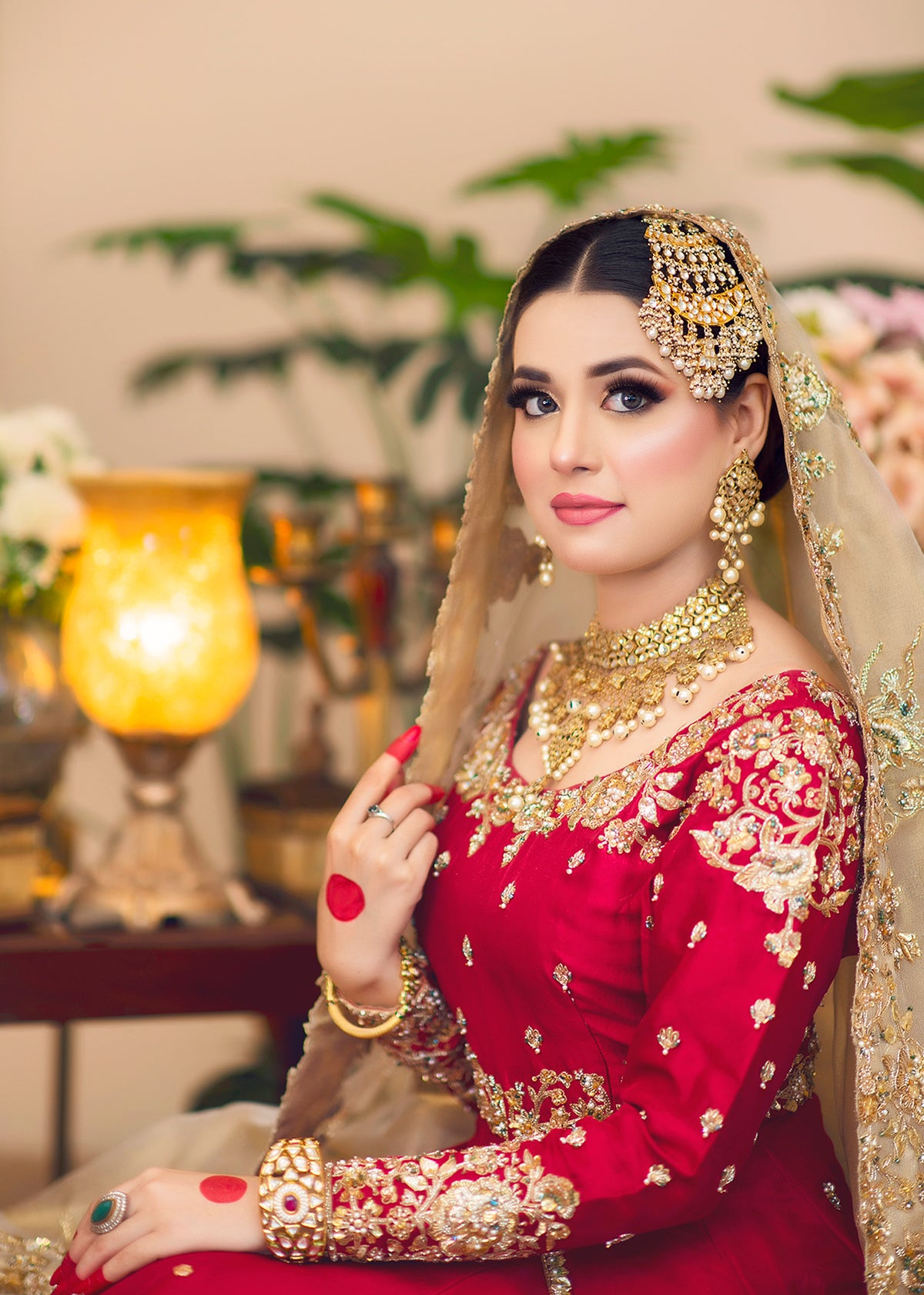 Gold Rose by Sadaf Fawad Khan — close-up view | SFK Formal