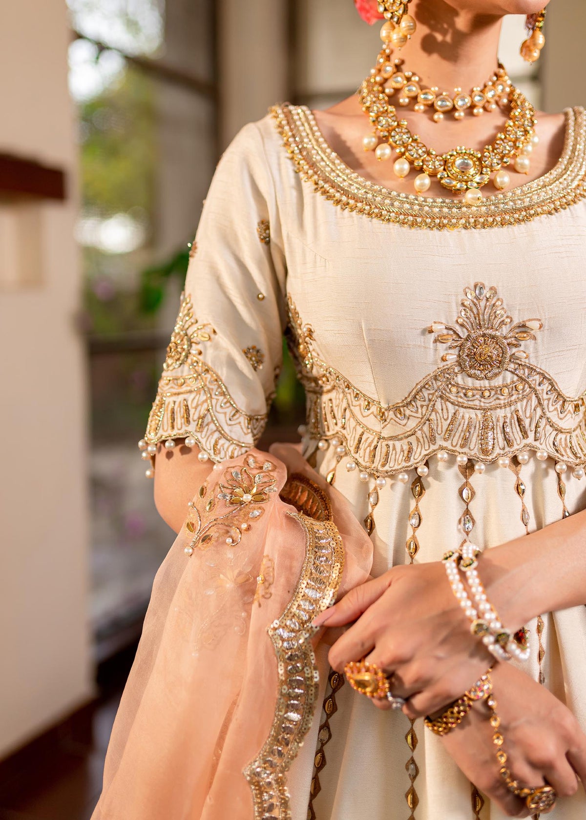 Jahanara by Sadaf Fawad Khan — detail view | SFK Formal