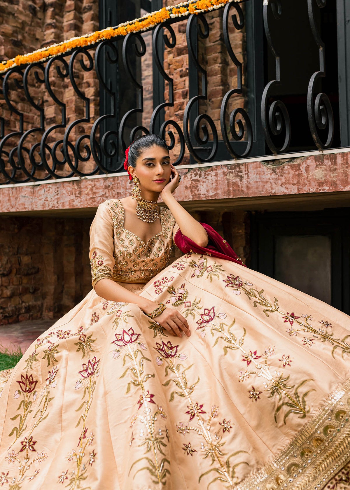 Gul e Rana by Sadaf Fawad Khan — side view | SFK Formal