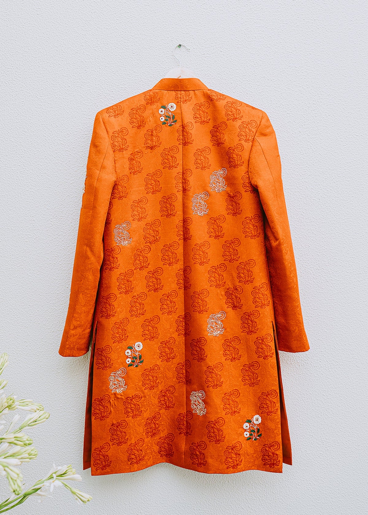 Pumpkin Spice by Sadaf Fawad Khan — detail view | SFK Menswear