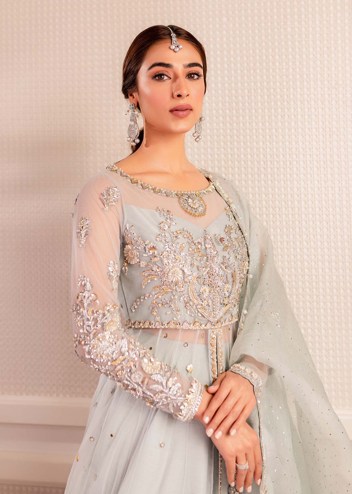 Candyfloss by Sadaf Fawad Khan — close-up view | SFK Formal