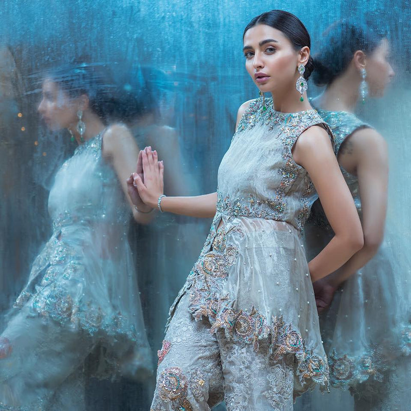Adriatic Sea by Sadaf Fawad Khan — detail view | SFK Formal