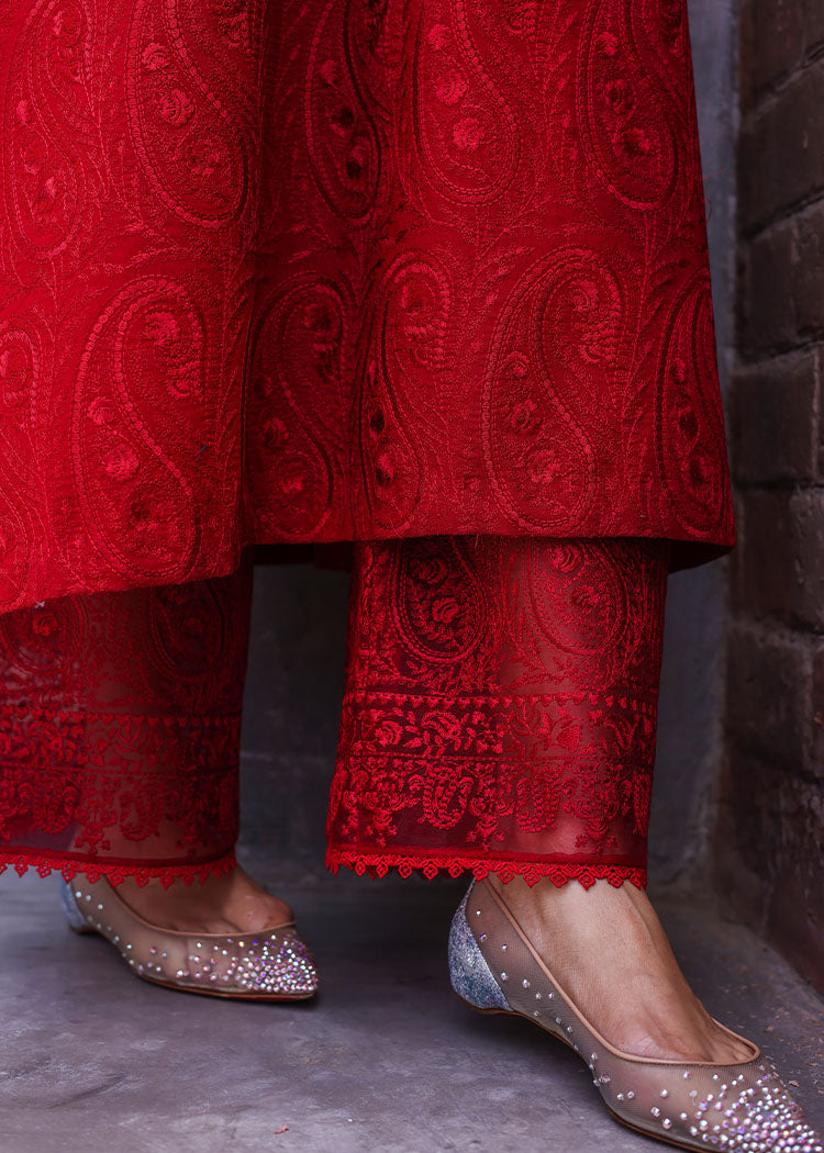 Runaway Red by Sadaf Fawad Khan — styled view | SFK Formal
