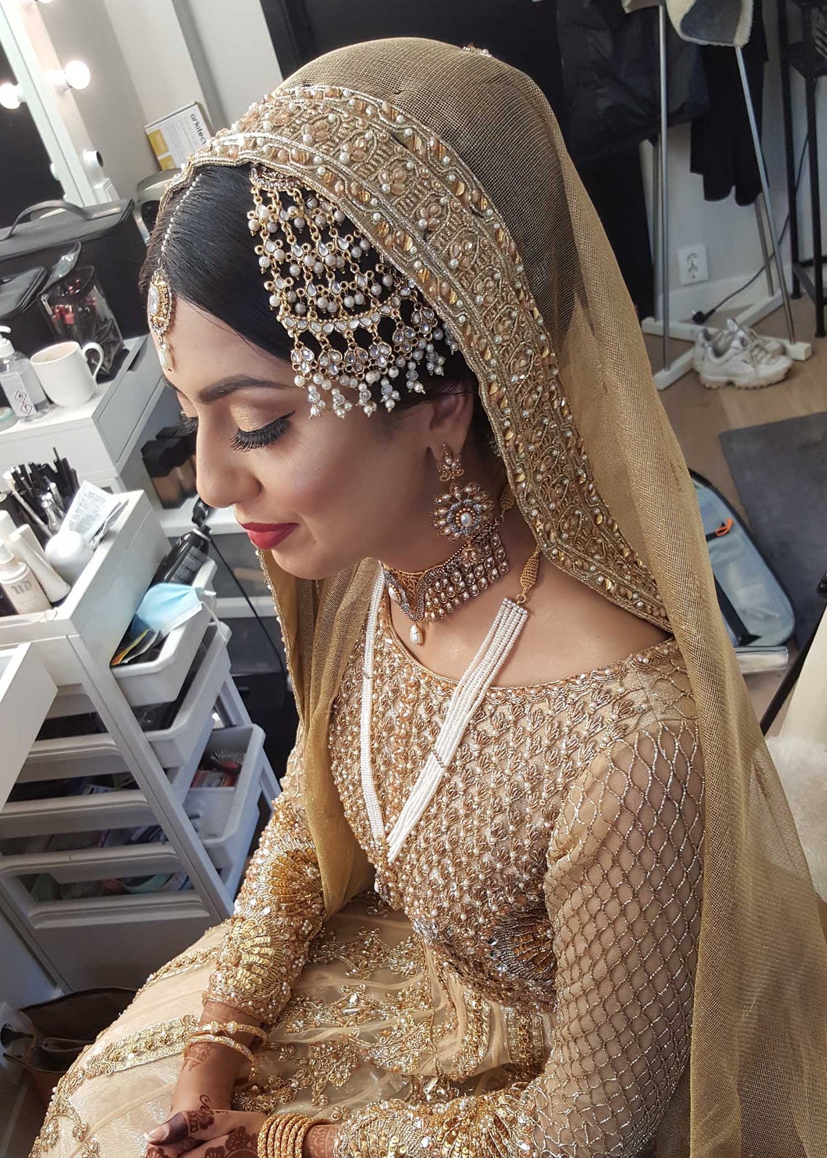 Client Diary by Sadaf Fawad Khan — side view | SFK Bridals