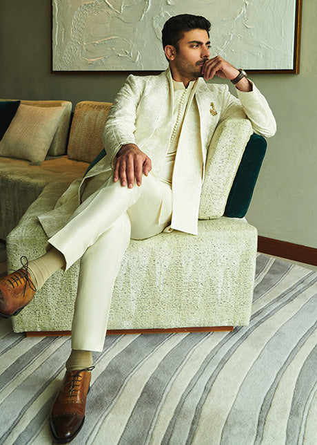 Mehtab by Sadaf Fawad Khan — full length view | SFK Menswear