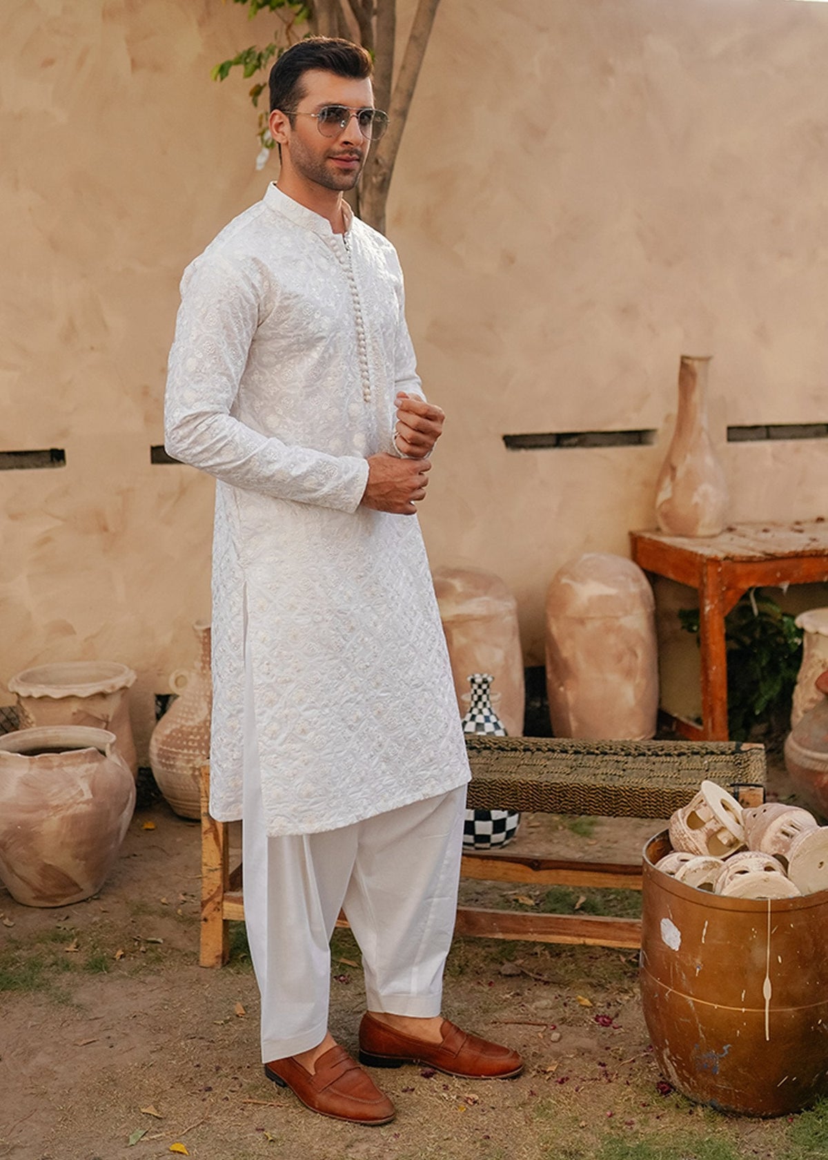 White Frost by Sadaf Fawad Khan | SFK Menswear
