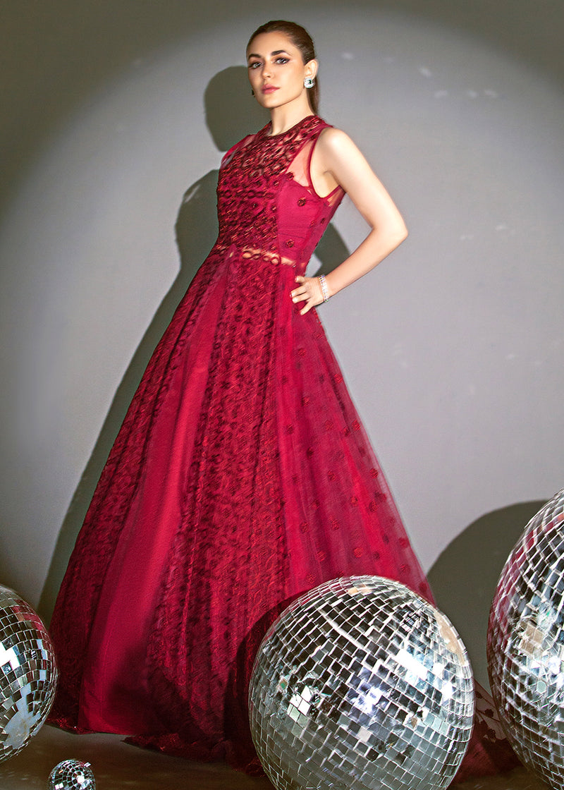 Red Cardinal by Sadaf Fawad Khan — detail view | SFK Formal