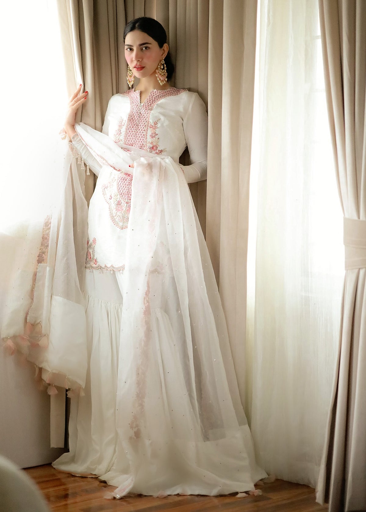 Laleh by Sadaf Fawad Khan — back view | SFK Luxury Pret