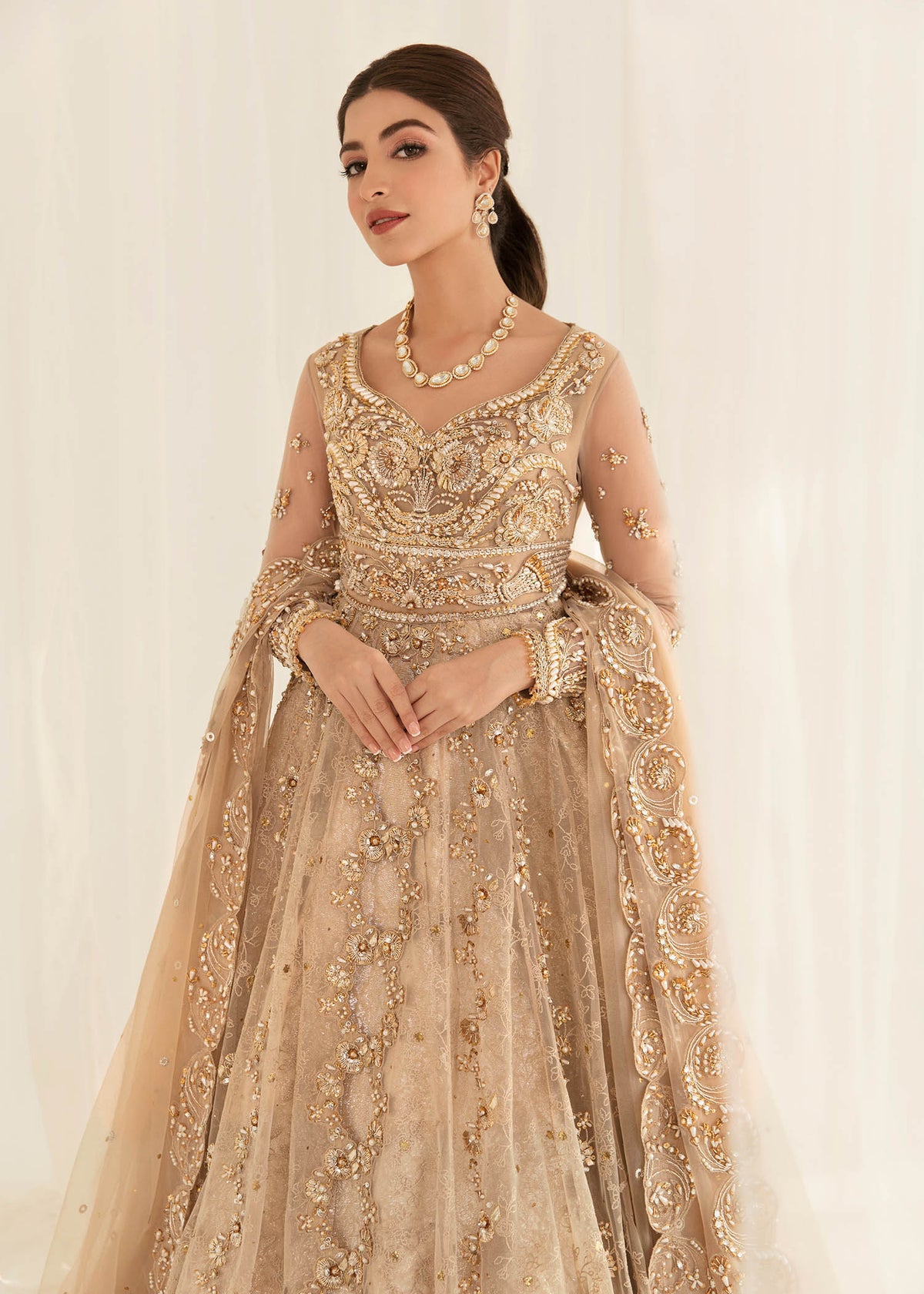 Gul by Sadaf Fawad Khan — side view | SFK Formal