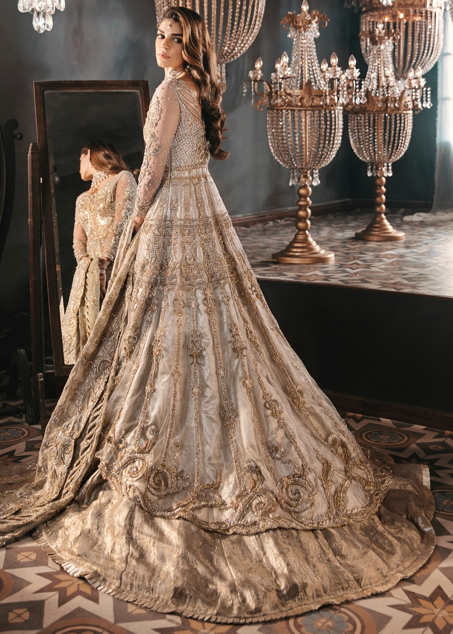 French Bridal by Sadaf Fawad Khan — side view | SFK Bridals