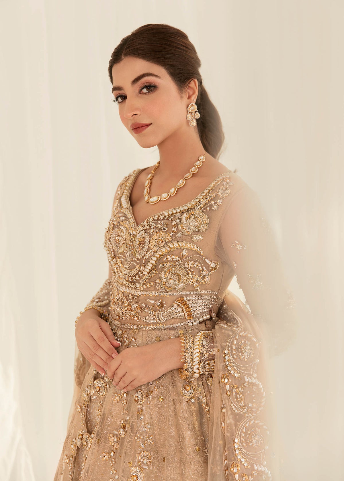 Gul by Sadaf Fawad Khan — full length view | SFK Formal