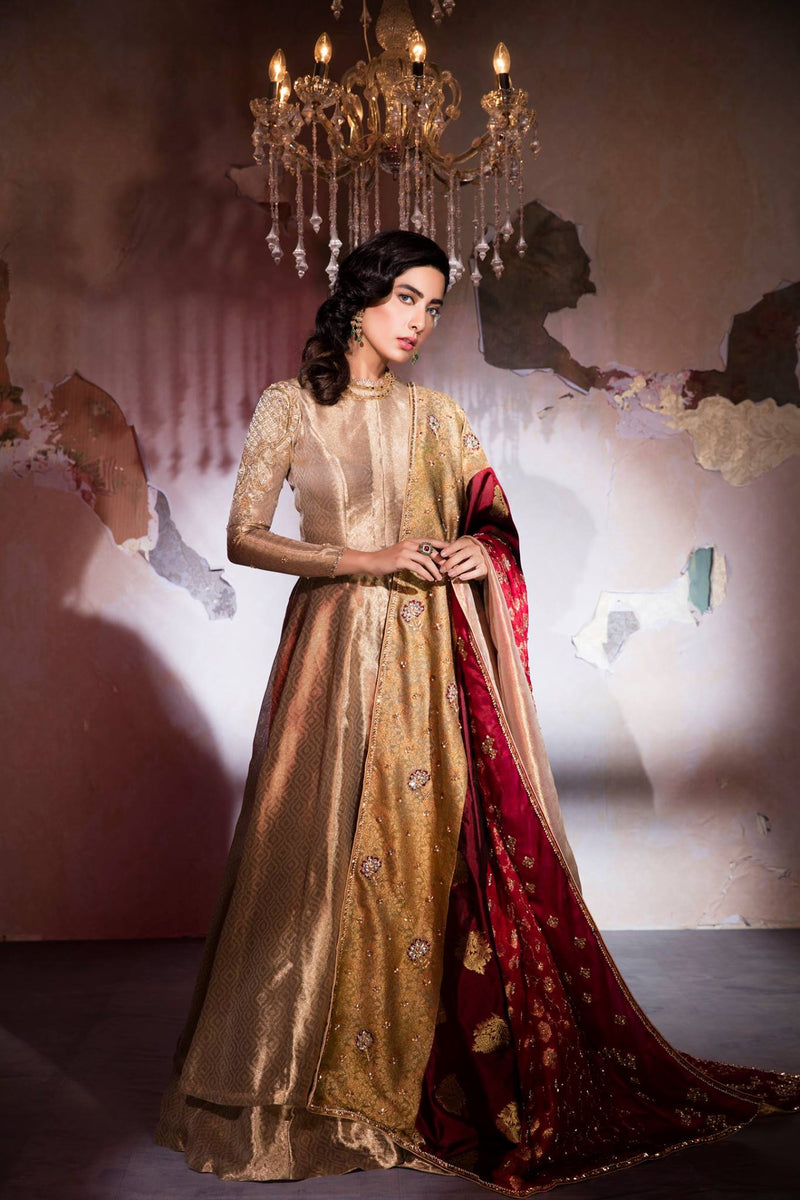 Liquid Gold by Sadaf Fawad Khan — detail view | SFK Formal