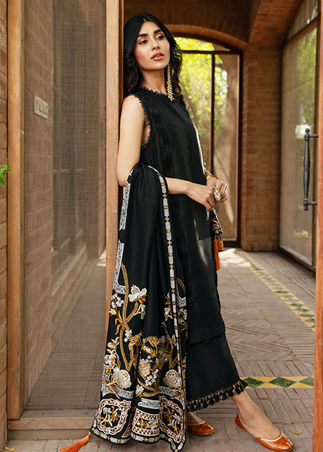 Black Olive by Sadaf Fawad Khan — detail view | SFK Formal