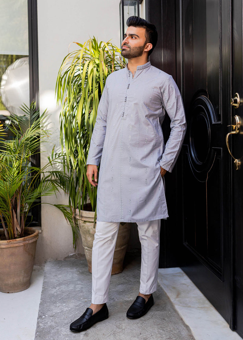 Slender Stem by Sadaf Fawad Khan — detail view | SFK Menswear