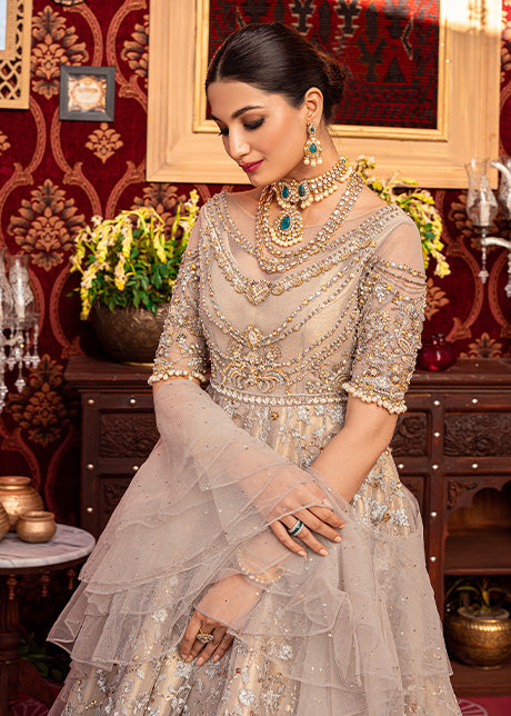 Silver Drop by Sadaf Fawad Khan — full length view | SFK Formal
