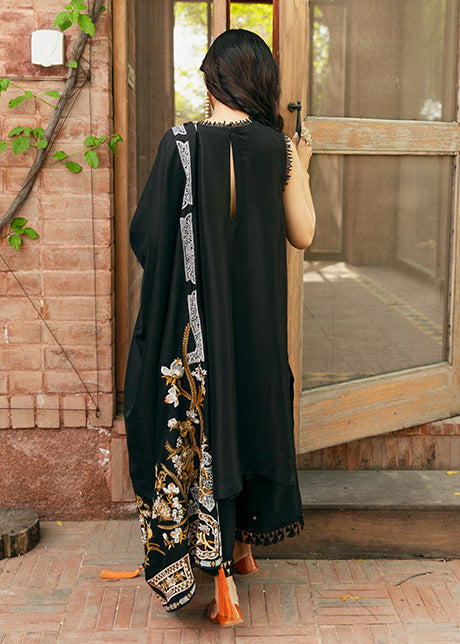Black Olive by Sadaf Fawad Khan — full length view | SFK Formal