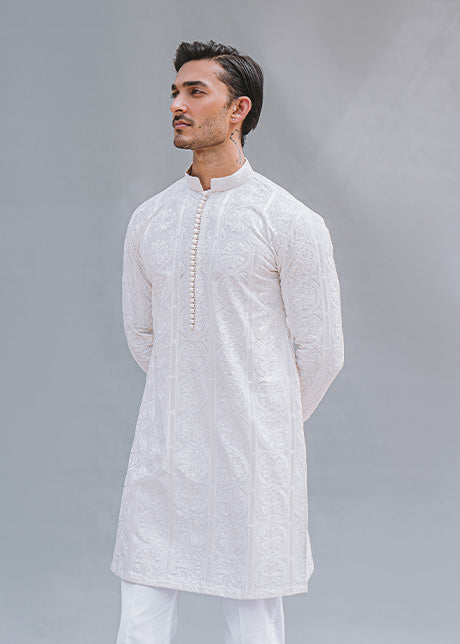 Mehtab by Sadaf Fawad Khan — side view | SFK Menswear