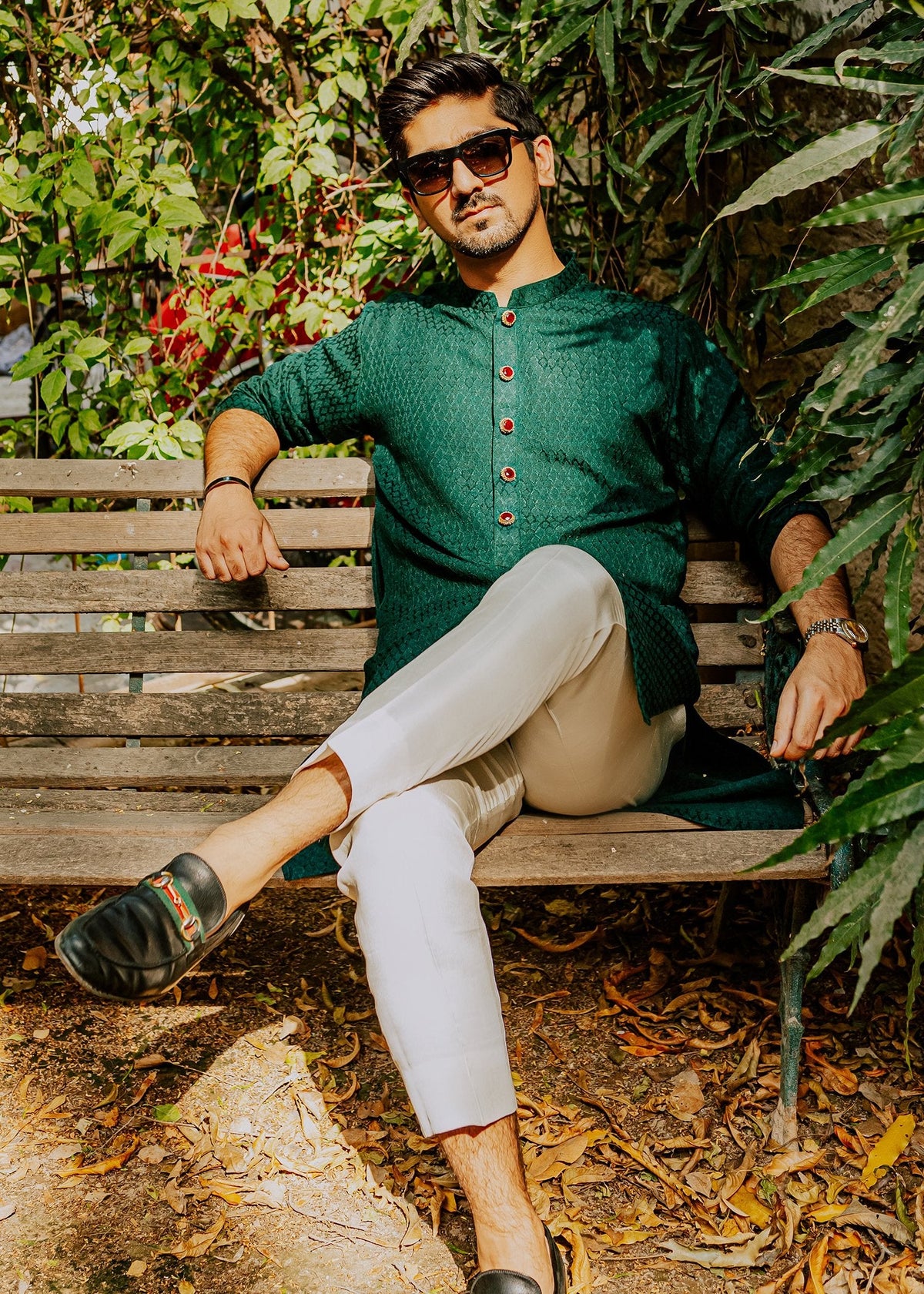 Dark Forest by Sadaf Fawad Khan | SFK Menswear