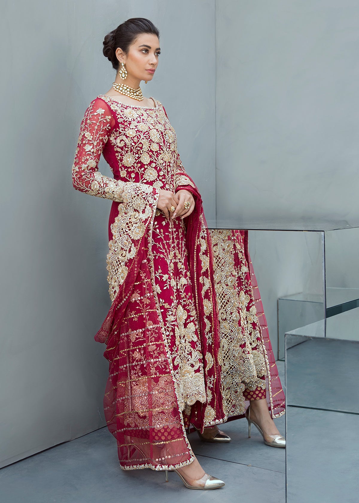 Rose by Sadaf Fawad Khan — detail view | SFK Formal
