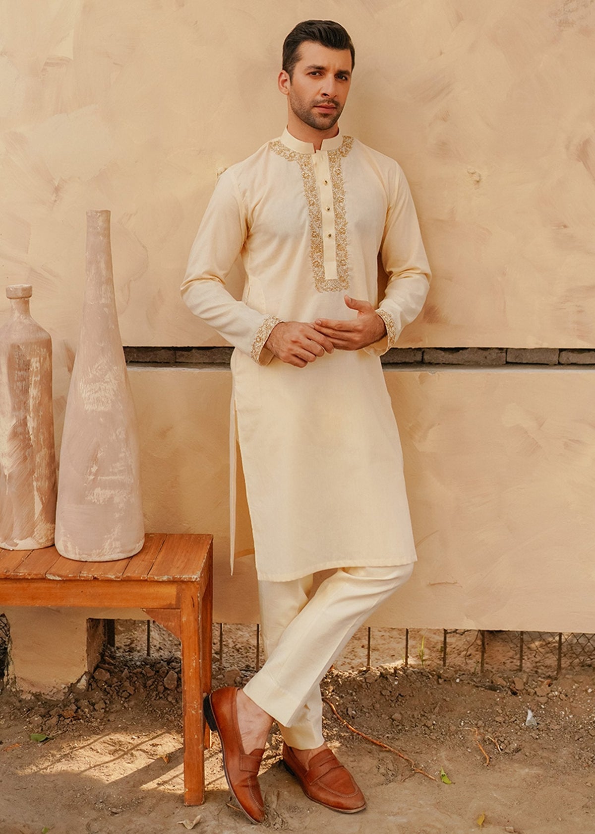 Antique Orchid by Sadaf Fawad Khan | SFK Menswear