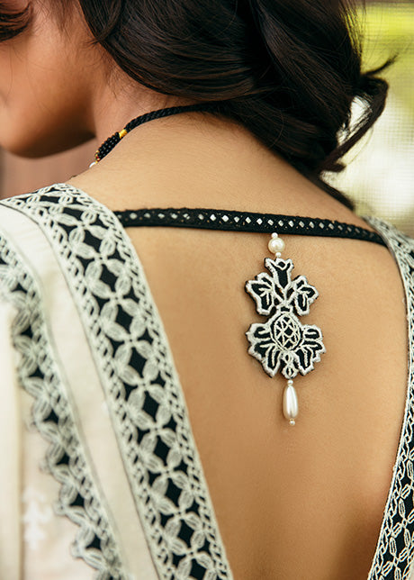 White Pearl by Sadaf Fawad Khan — full length view | SFK Formal
