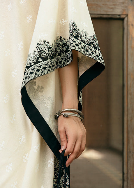White Pearl by Sadaf Fawad Khan — close-up view | SFK Formal