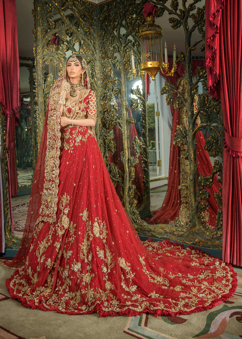 Amaryllis Bridal by Sadaf Fawad Khan — detail view | SFK Bridals