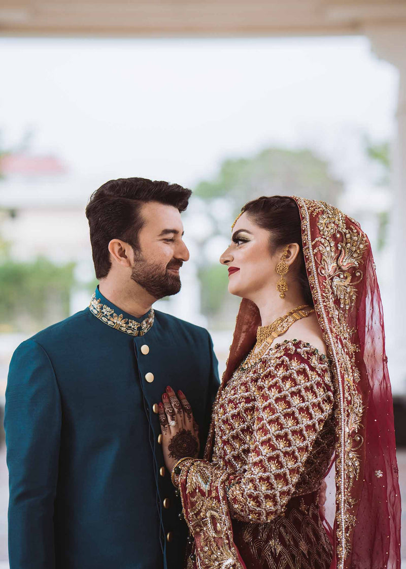 Sana Khan in Sadaf Fawad Khan — detail view | SFK Formal