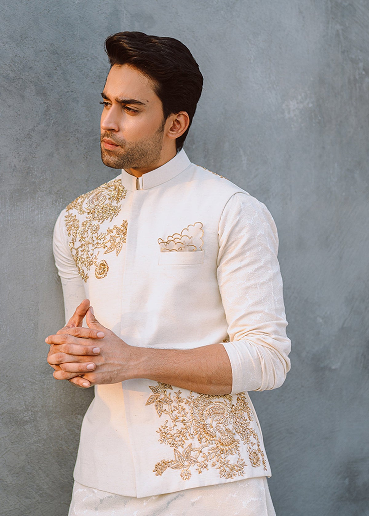 Tibetan Jasmine by Sadaf Fawad Khan | SFK Menswear