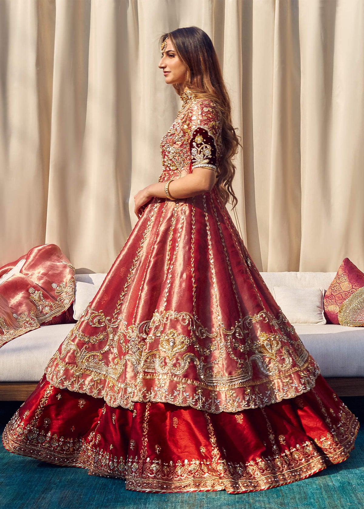 Champa by Sadaf Fawad Khan — full length view | SFK Formal
