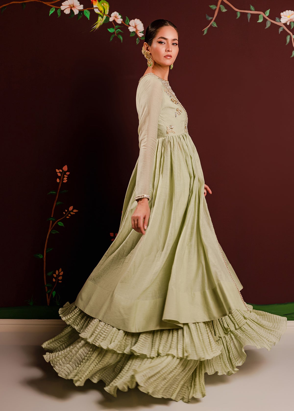 Sea Queen by Sadaf Fawad Khan — full length view | SFK Formal