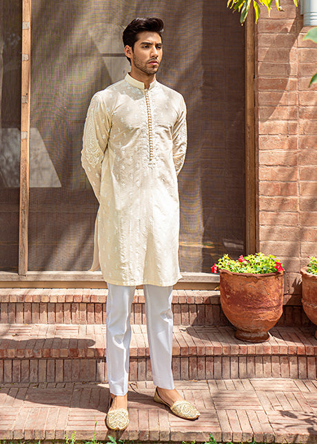 Milky Way by Sadaf Fawad Khan — side view | SFK Menswear