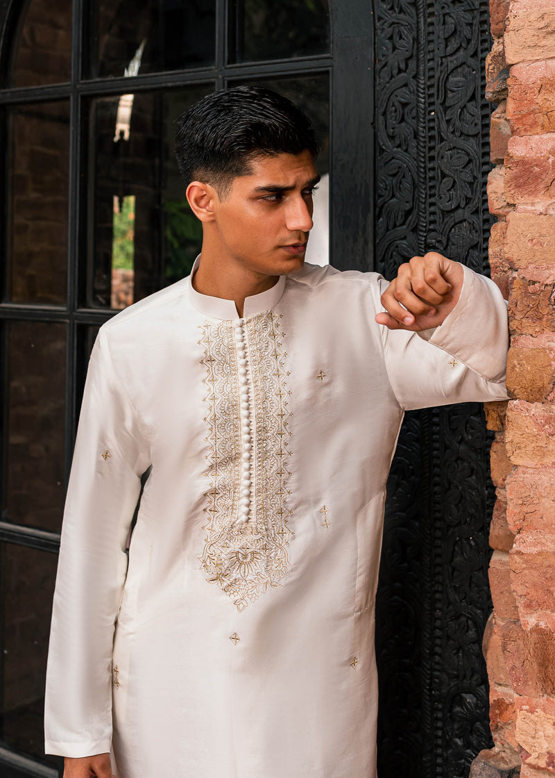 Zircon by Sadaf Fawad Khan — detail view | SFK Menswear