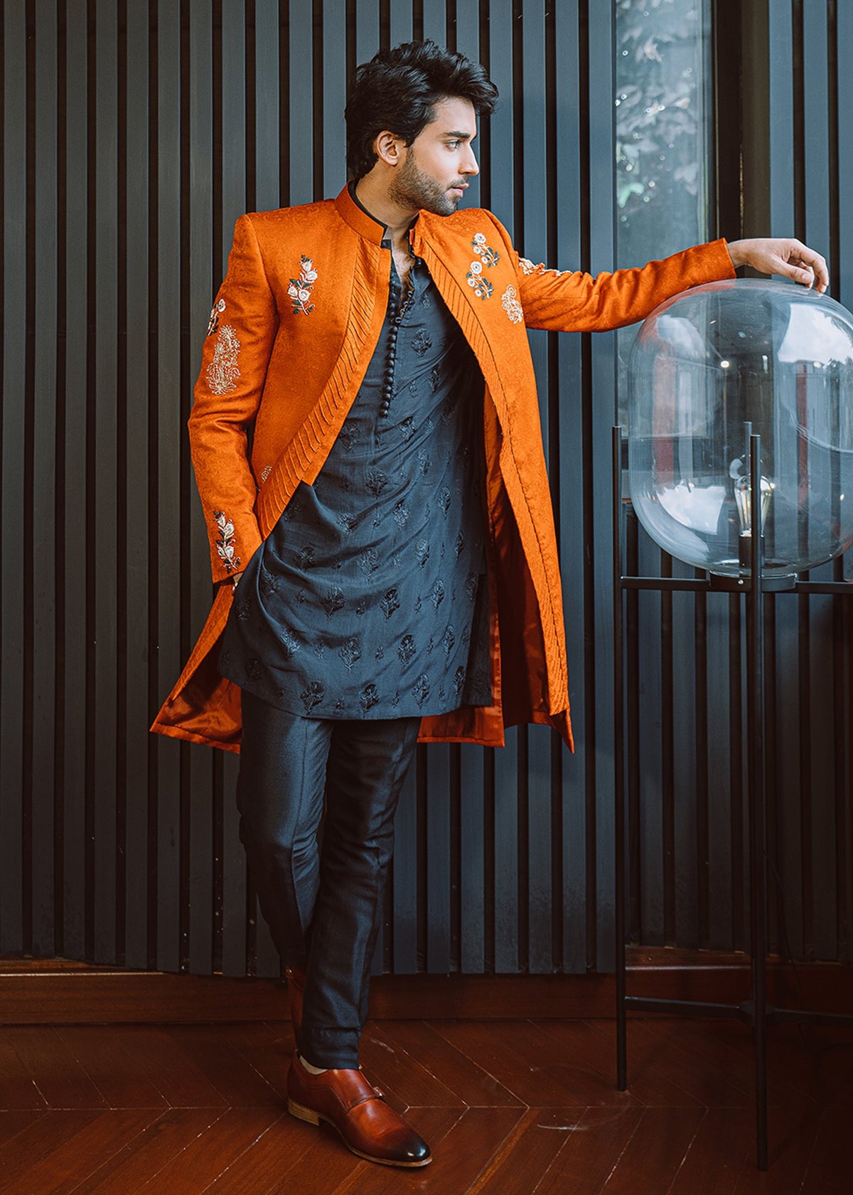 Pumpkin Spice by Sadaf Fawad Khan | SFK Menswear