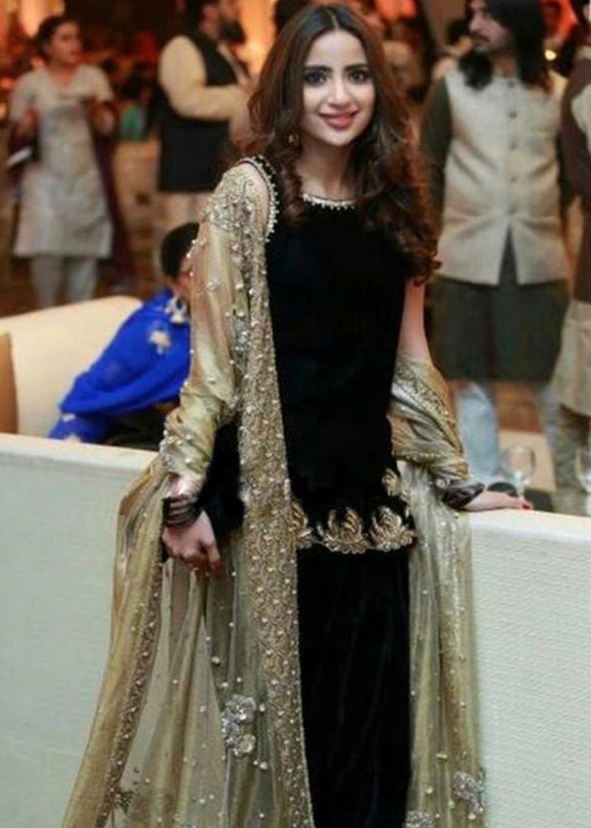 Sabool Aly in Sadaf Fawad Khan — detail view | SFK Formal