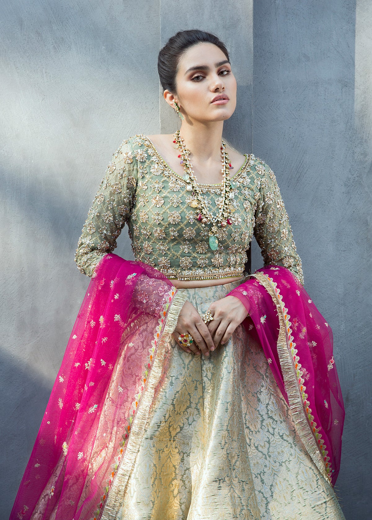 Mira by Sadaf Fawad Khan — detail view | SFK Formal