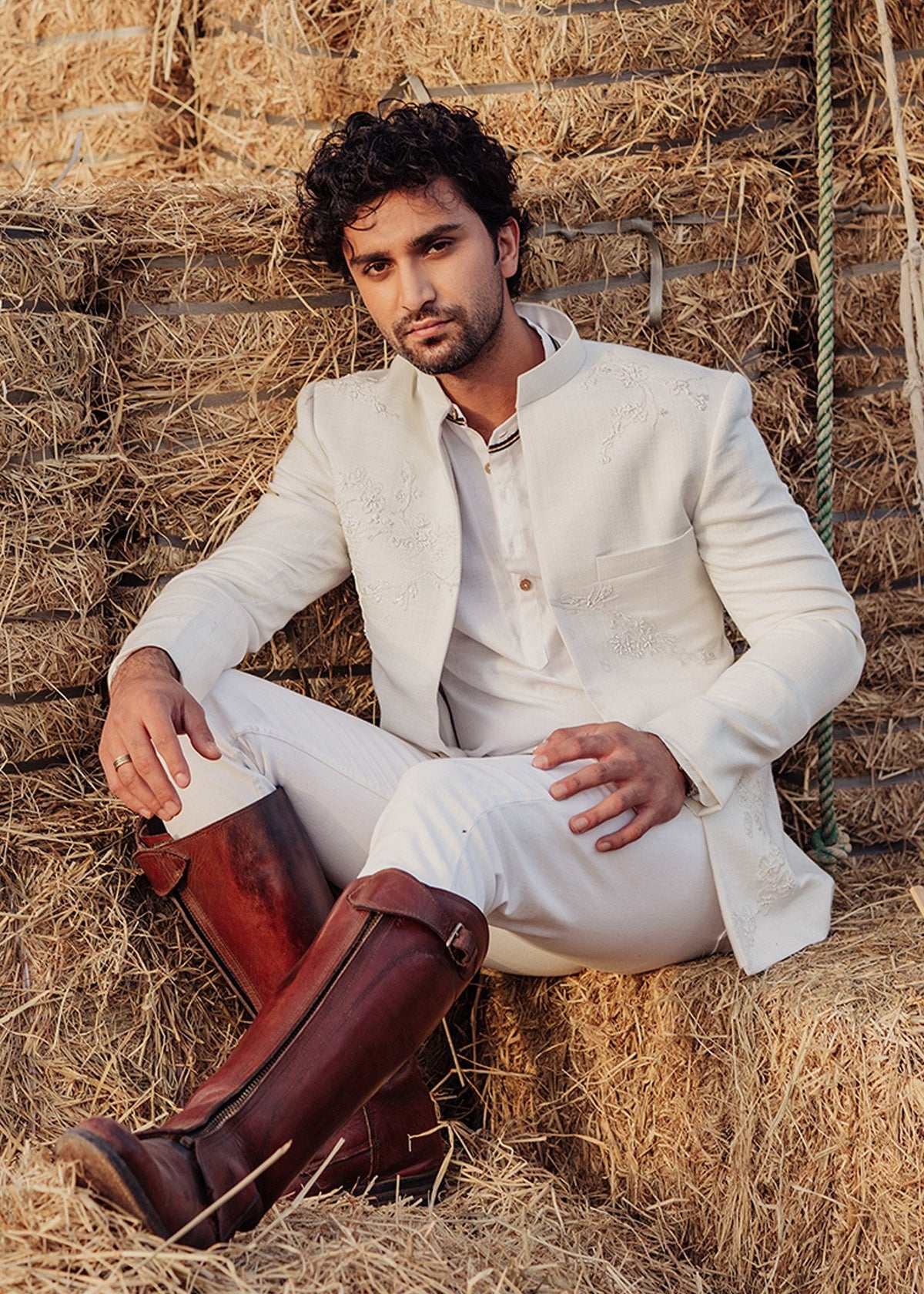 Sakura by Sadaf Fawad Khan — detail view | SFK Menswear