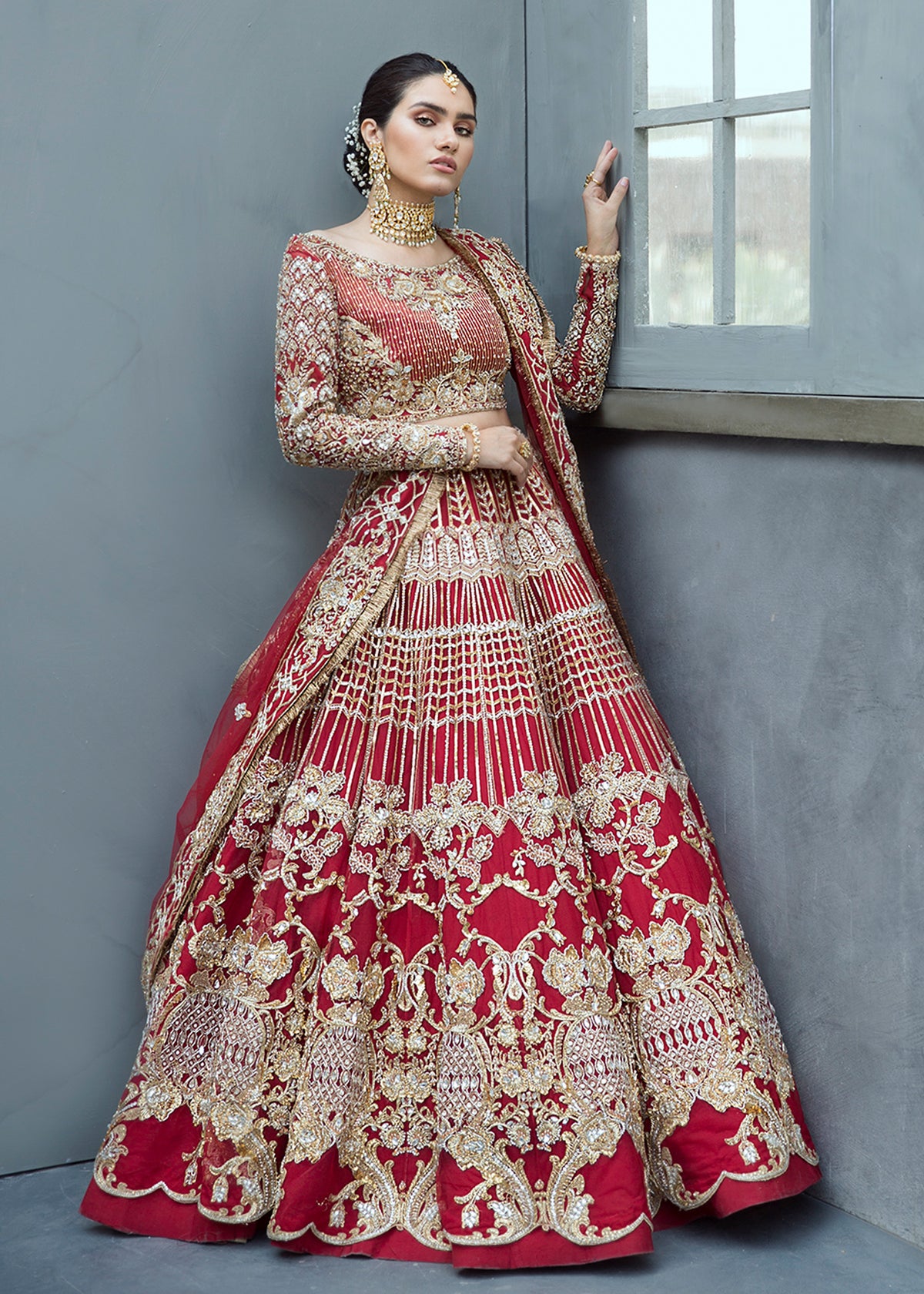 Delara by Sadaf Fawad Khan — Embellished Formal Outfit | SFK Formal
