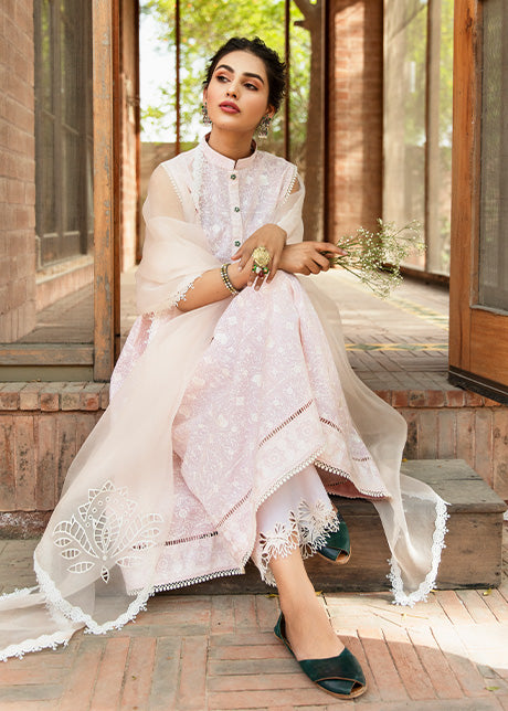 Lady Pink by Sadaf Fawad Khan — side view | SFK Formal